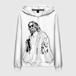Мужская толстовка на молнии Большой Лебовски Big Lebowski