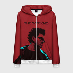 Мужская толстовка на молнии The weeknd