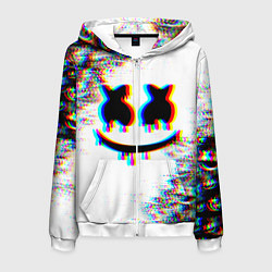 Мужская толстовка на молнии MARSHMELLOW GLITCH