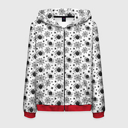 Мужская толстовка на молнии Patern Halloween 9