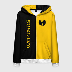 Мужская толстовка на молнии WU-TANG CLAN ЧЁРНО ЖЁЛТЫЙ