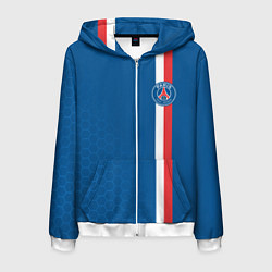 Мужская толстовка на молнии PSG SPORT STRIPES UNIFORM