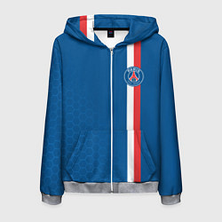 Мужская толстовка на молнии PSG SPORT STRIPES UNIFORM