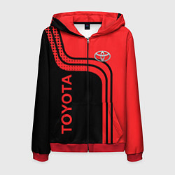 Мужская толстовка на молнии TOYOTA ТОЙОТА