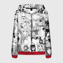 Мужская толстовка на молнии Horimiya pattern