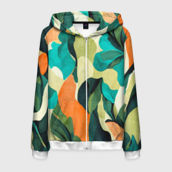 Мужская толстовка на молнии Multicoloured camouflage