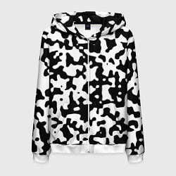 Мужская толстовка на молнии Камуфляж Cowskin средний