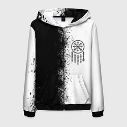 Мужская толстовка на молнии Северный компас Вегвизир