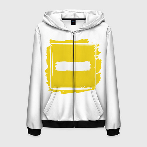 Мужская толстовка на молнии Ed Sheeran Subtract / 3D-Черный – фото 1