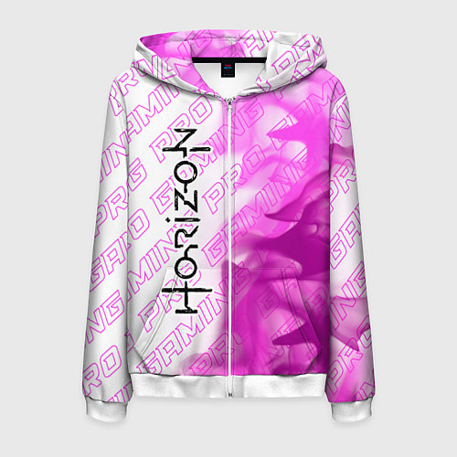 Мужская толстовка на молнии Horizon pro gaming: по-вертикали / 3D-Белый – фото 1