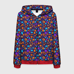 Мужская толстовка на молнии Взрывной арт