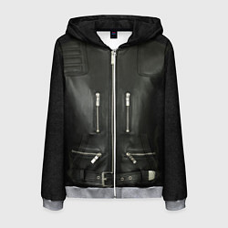 Мужская толстовка на молнии Terminator first - leather jacket