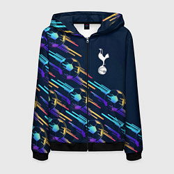 Мужская толстовка на молнии Tottenham градиентные мячи