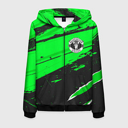 Мужская толстовка на молнии Manchester United sport green