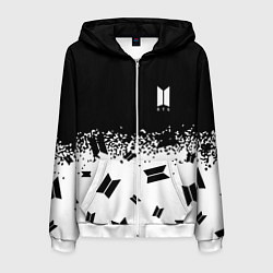 Мужская толстовка на молнии Marshmello dj pattern краски