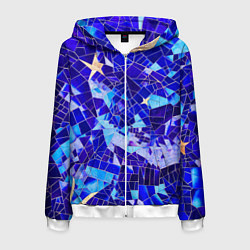 Мужская толстовка на молнии Небо-Звезды