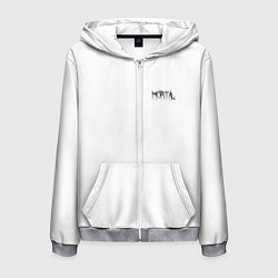 Толстовка 3D на молнии мужская Gothic style - замок, цвет: 3D-меланж