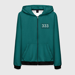 Мужская толстовка на молнии Персонаж номер 333
