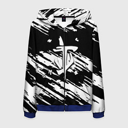 Мужская толстовка на молнии Doom краски полосы