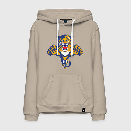 Мужская толстовка-худи Florida Panthers / Миндальный – фото 1