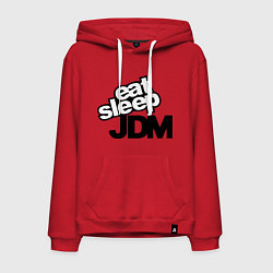 Мужская толстовка-худи Eat sleep jdm