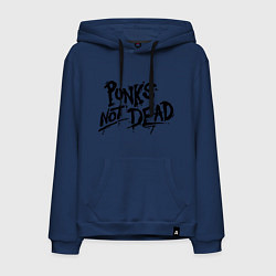 Мужская толстовка-худи Punks not dead