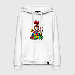 Мужская толстовка-худи Super Mario