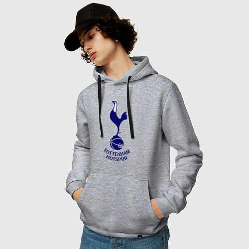 Мужская толстовка-худи Tottenham FC / Меланж – фото 3