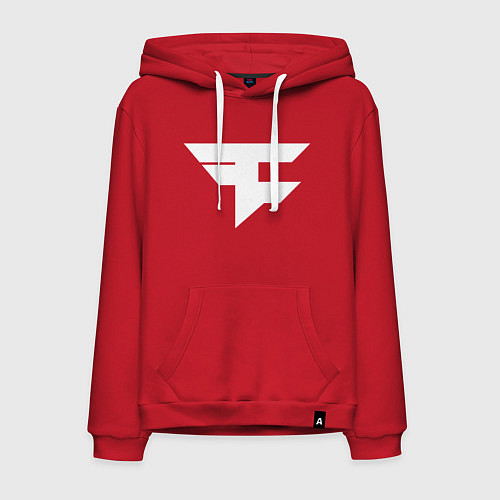 Мужская толстовка-худи FAZE Symbol / Красный – фото 1