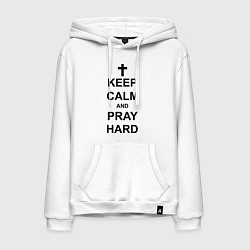 Мужская толстовка-худи Keep Calm & Pray Hard