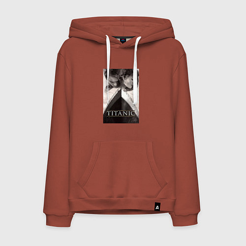 Мужская толстовка-худи Титаник / Кирпичный – фото 1