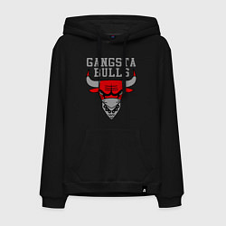 Мужская толстовка-худи Gangsta Bulls