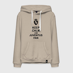Мужская толстовка-худи Keep Calm & Juventus fan