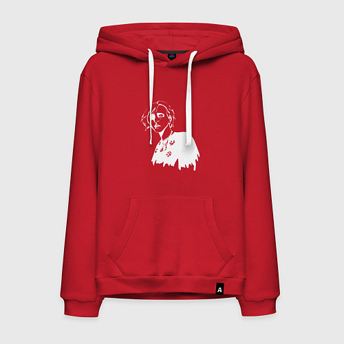 Мужская толстовка-худи PYROKINESIS / Красный – фото 1