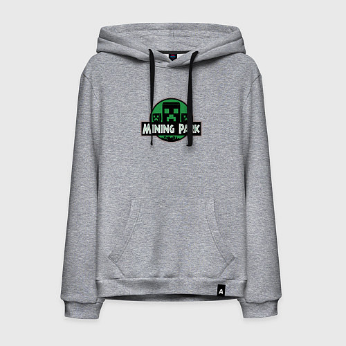 Мужская толстовка-худи MINECRAFT / Меланж – фото 1