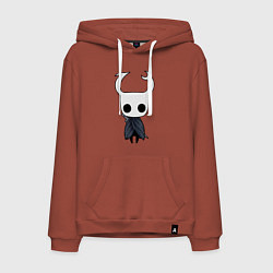 Толстовка-худи хлопковая мужская Рыцарь Hollow Knight, цвет: кирпичный