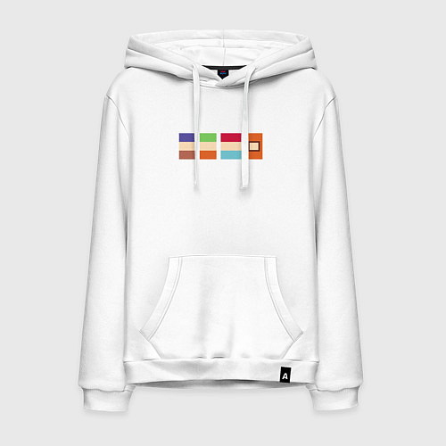 Мужская толстовка-худи ЮЖНЫЙ ПАРК / Белый – фото 1