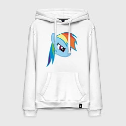 Мужская толстовка-худи Rainbow Dash