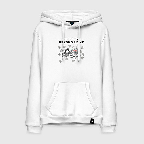 Мужская толстовка-худи Destiny 2: Beyond Light / Белый – фото 1