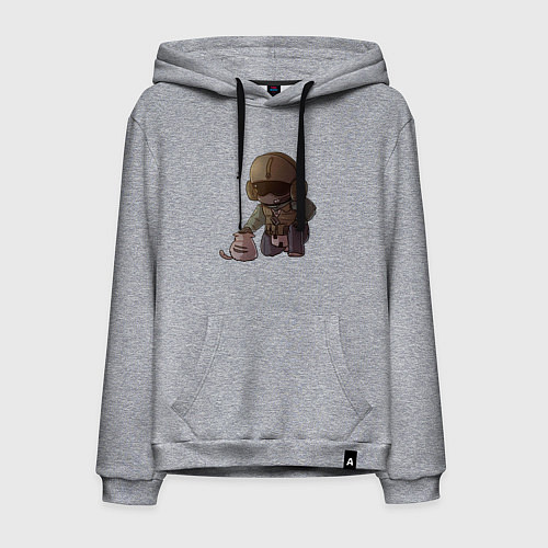 Мужская толстовка-худи J?ger Rainbow Six Art 02 / Меланж – фото 1