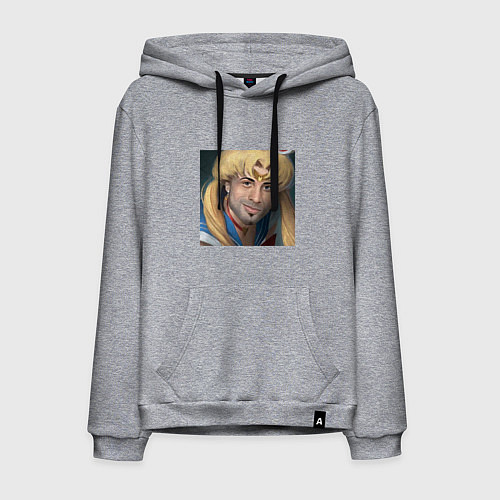 Мужская толстовка-худи Сейлор Мун / Меланж – фото 1