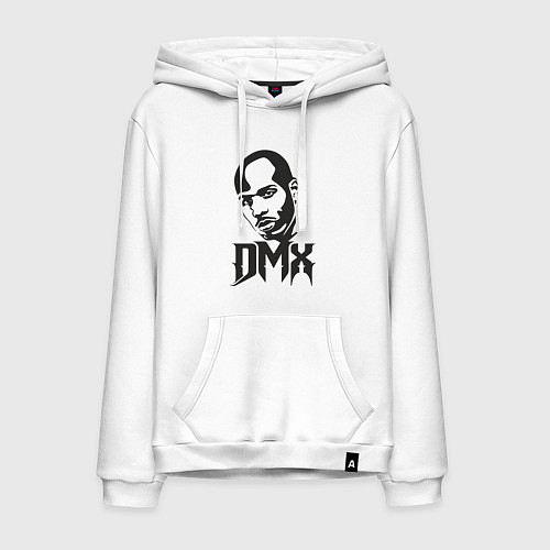 Мужская толстовка-худи DMX - Легенда / Белый – фото 1