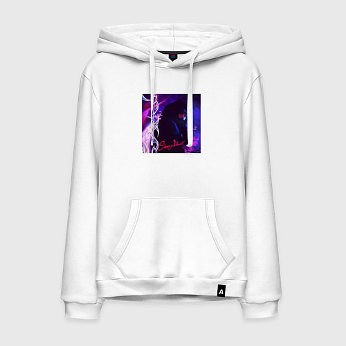 Мужская толстовка-худи OG BUDA SEXY DRILL / Белый – фото 1