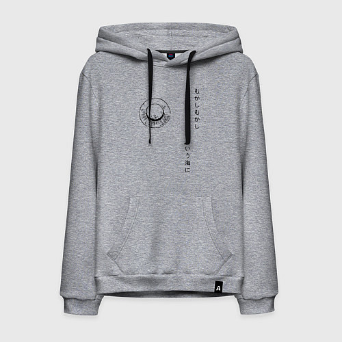 Мужская толстовка-худи Пираты Соломенной Шляпы One Piece / Меланж – фото 1