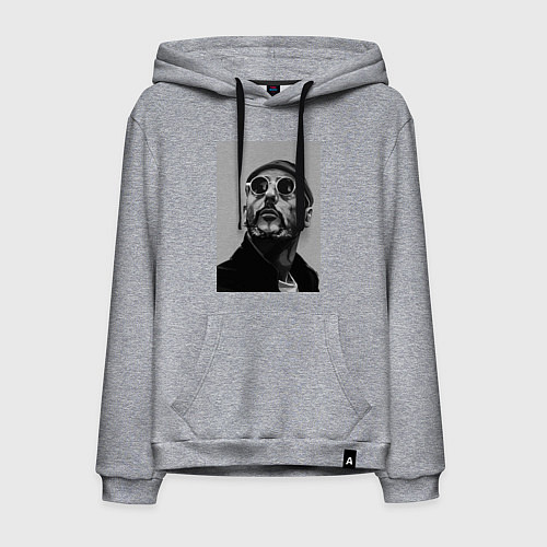 Мужская толстовка-худи Leon / Меланж – фото 1