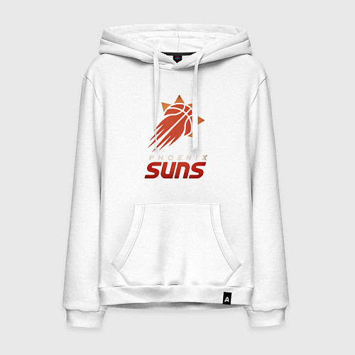 Мужская толстовка-худи Suns Basketball / Белый – фото 1