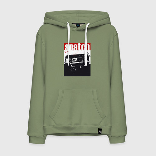 Мужская толстовка-худи Большой куш Гай Ричи / Авокадо – фото 1