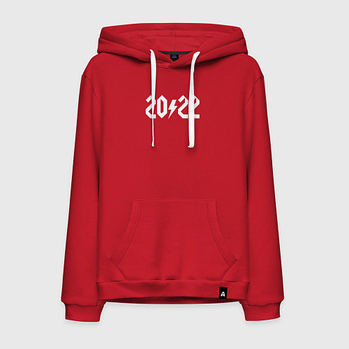 Мужская толстовка-худи 2022 ACDC / Красный – фото 1