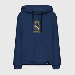 Мужская толстовка-худи Real Madrid gold logo