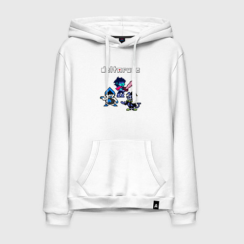 Мужская толстовка-худи Deltarune Дельтарун / Белый – фото 1